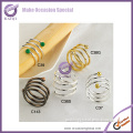 K4568 bulk napkin ring/gold napkin rings